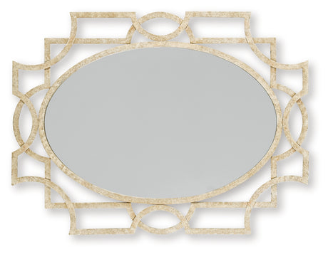 Fulkmore Antique Gold Finish Accent Mirror - Ornate Home