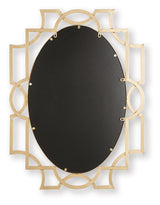 Fulkmore Antique Gold Finish Accent Mirror - Ornate Home