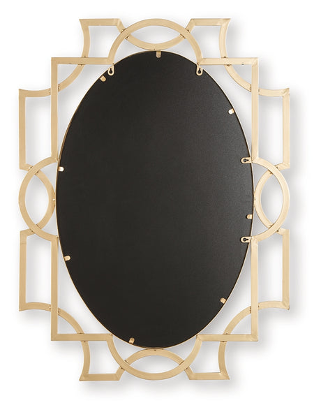 Fulkmore Antique Gold Finish Accent Mirror - Ornate Home