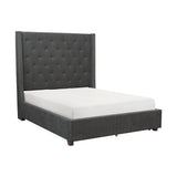 Full Platform Bed w/Storage Footboard - Ornate Home