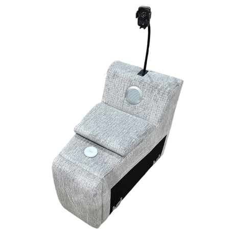 Fullar Light Gary Modular Console w/Wireless Charger - Ornate Home