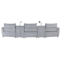 Fullar Light Gary Modular Power Motion Recliner - Ornate Home