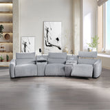 Fullar Light Gary Modular Power Motion Recliner - Ornate Home