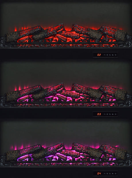 Fuller Mango 60-inch 2-door TV Stand Fireplace Media Console - Ornate Home