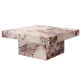 Fultan Engineered Stone Coffee Table - Ornate Home