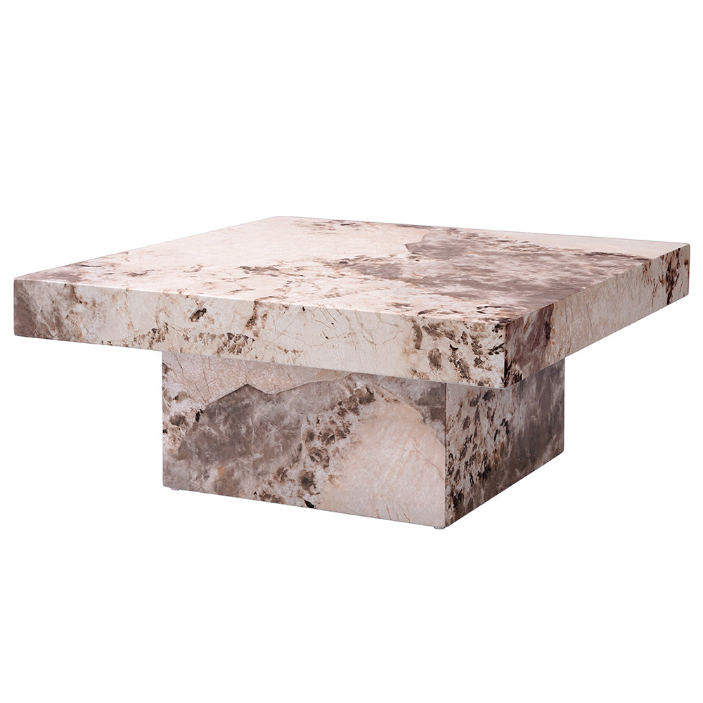 Fultan Engineered Stone Coffee Table - Ornate Home