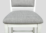 Fulton Chalk/White Counter Height Dining Set - Ornate Home