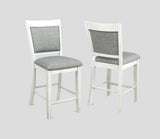 Fulton Chalk/White Counter Height Dining Set - Ornate Home