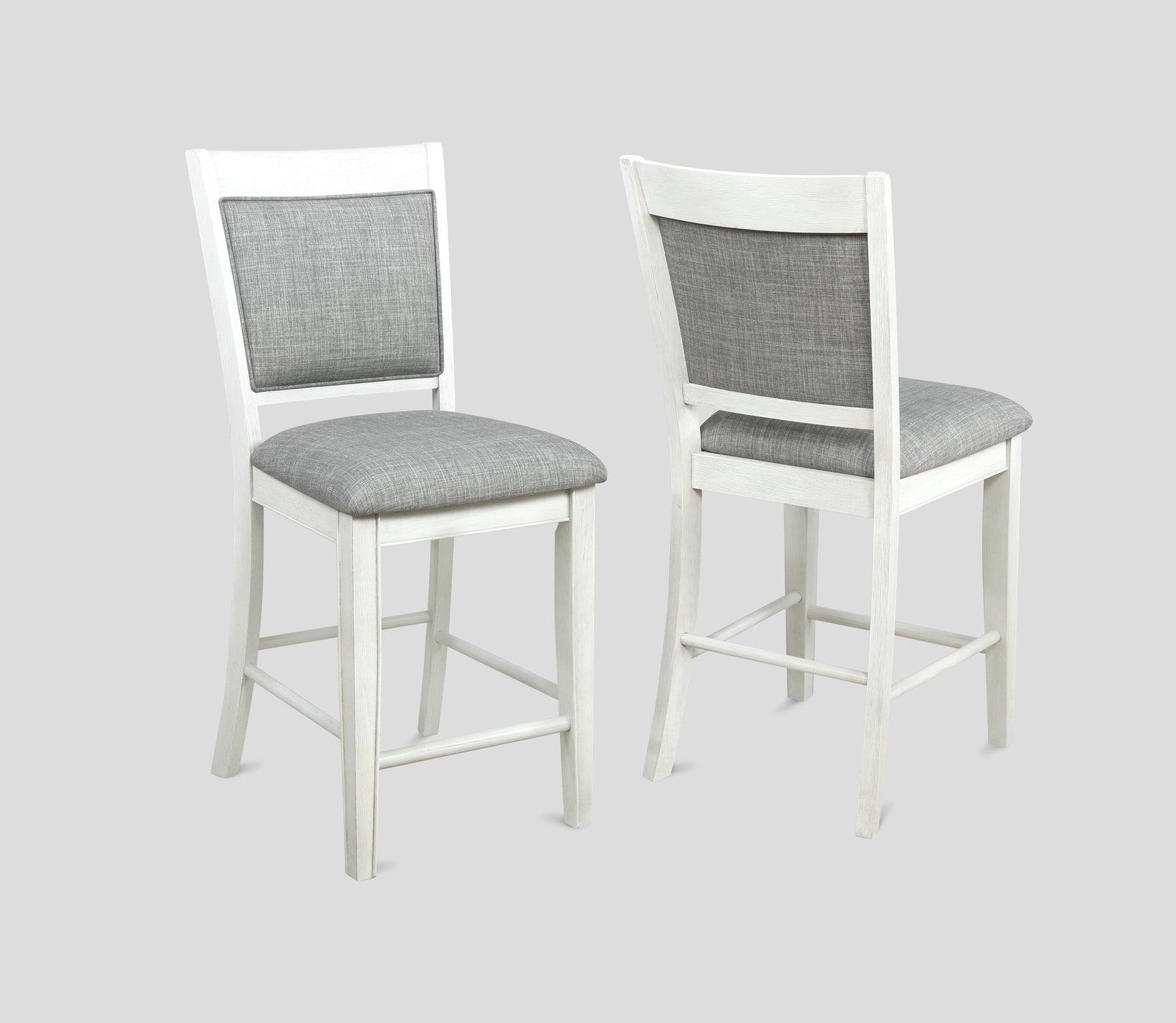 Fulton Chalk/White Counter Height Dining Set - Ornate Home