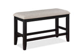 Fulton Charcoal/Light Gray Counter Height Dining Set - Ornate Home