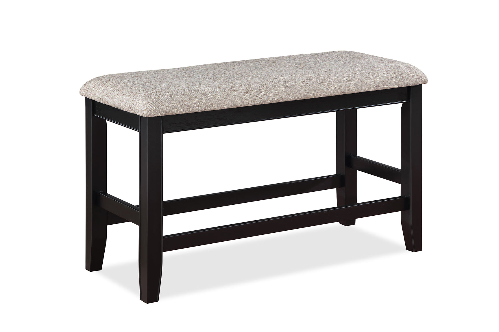 Fulton Charcoal/Light Gray Counter Height Dining Set - Ornate Home