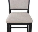 Fulton Charcoal/Light Gray Counter Height Dining Set - Ornate Home