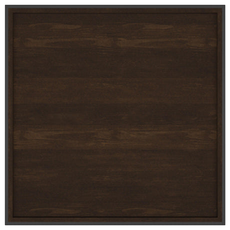 Fulton Dark Brown 30-inch Square Mango Wood Coffee Table - Ornate Home