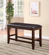 Fulton Espresso/Black Counter Height Dining Set - Ornate Home