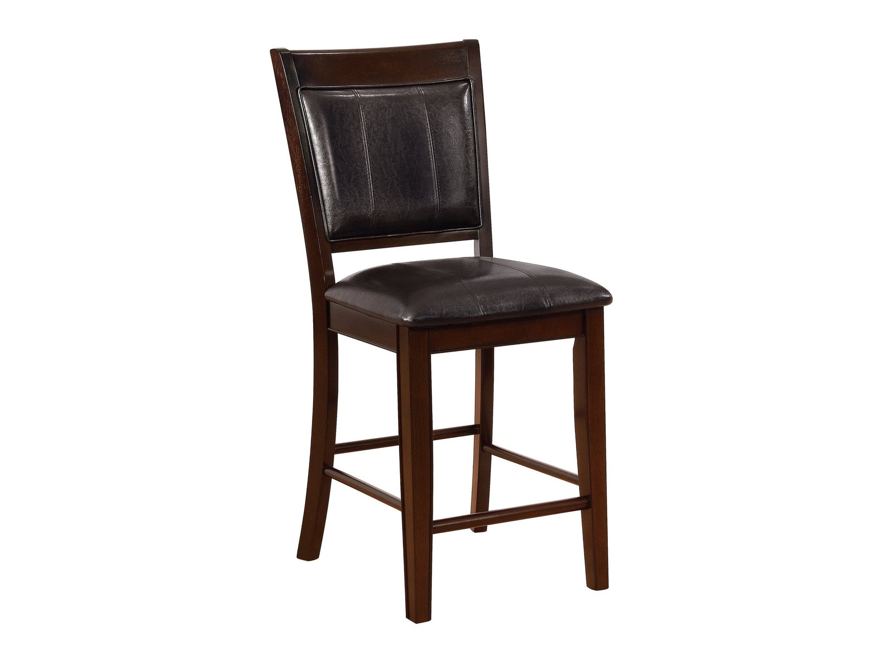 Fulton Espresso Counter Height Chair (Set of 2) - Ornate Home