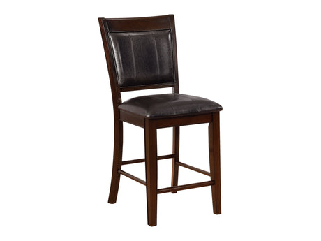 Fulton Espresso Counter Height Chair (Set of 2) - Ornate Home