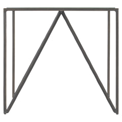 Fulton Glass/New Aged Bronze Side Table - Ornate Home