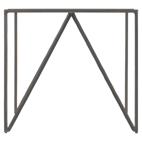 Fulton Glass/New Aged Bronze Side Table - Ornate Home