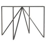 Fulton Glass/New Aged Bronze Side Table - Ornate Home