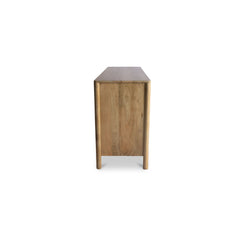 Fulton Natural 4 Door Sideboard - Ornate Home