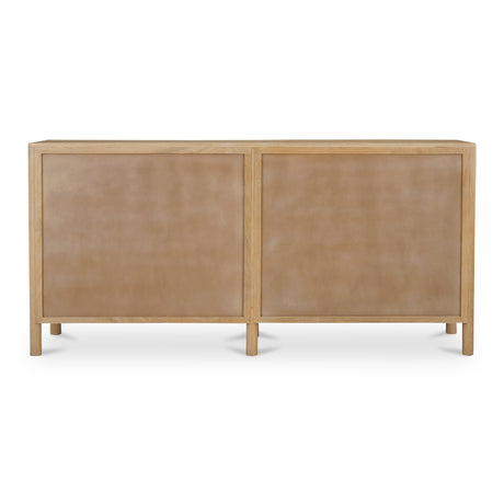 Fulton Natural 4 Door Sideboard - Ornate Home