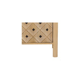 Fulton Natural 4 Door Sideboard - Ornate Home