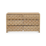 Fulton Natural 6 Drawer Dresser - Ornate Home