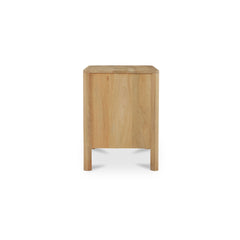 Fulton Natural Nightstand - Ornate Home