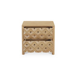 Fulton Natural Nightstand - Ornate Home