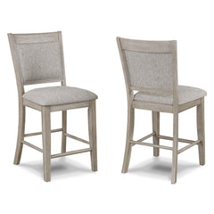 Fulton White Oak Counter Height Dining Set - Ornate Home