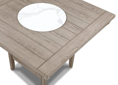 Fulton White Oak Counter Height Dining Set - Ornate Home