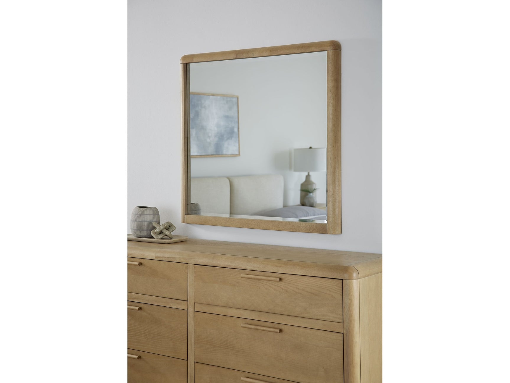 Furano Wall or Dresser Mirror in Ginger - Ornate Home