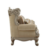 Furniture Ranita Loveseat in Champagne 51041 - Ornate Home