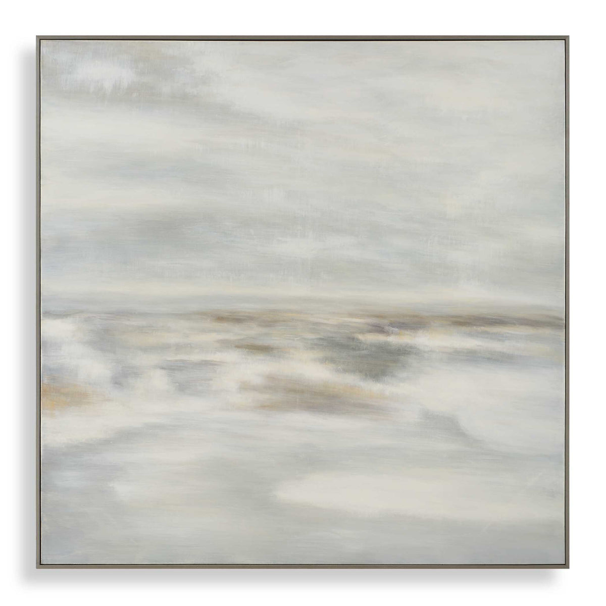 Furthest Thing Brown/Gray/White Canvas Landscape Art - Ornate Home
