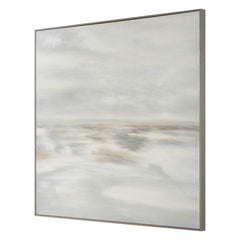 Furthest Thing Brown/Gray/White Canvas Landscape Art - Ornate Home
