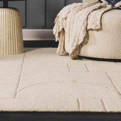 Fusao Beige Area Rug - Ornate Home