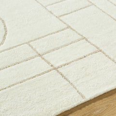 Fusao Beige Area Rug - Ornate Home