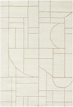 Fusao Beige Area Rug - Ornate Home