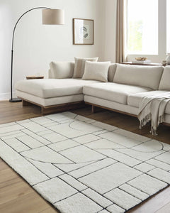 Fusao Rose Cream Area Rug - Clearance - Ornate Home
