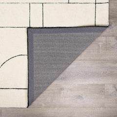 Fusao Rose Cream Area Rug - Clearance - Ornate Home