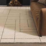 Fusao Rose Cream Area Rug - Clearance - Ornate Home