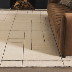 Fusao Rose Cream Area Rug - Clearance - Ornate Home