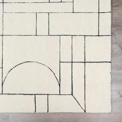 Fusao Rose Cream Area Rug - Clearance - Ornate Home