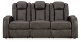 Fyne-Dyme Gray Power Reclining Sofa, Loveseat and Recliner (Online Special Price) - Ornate Home