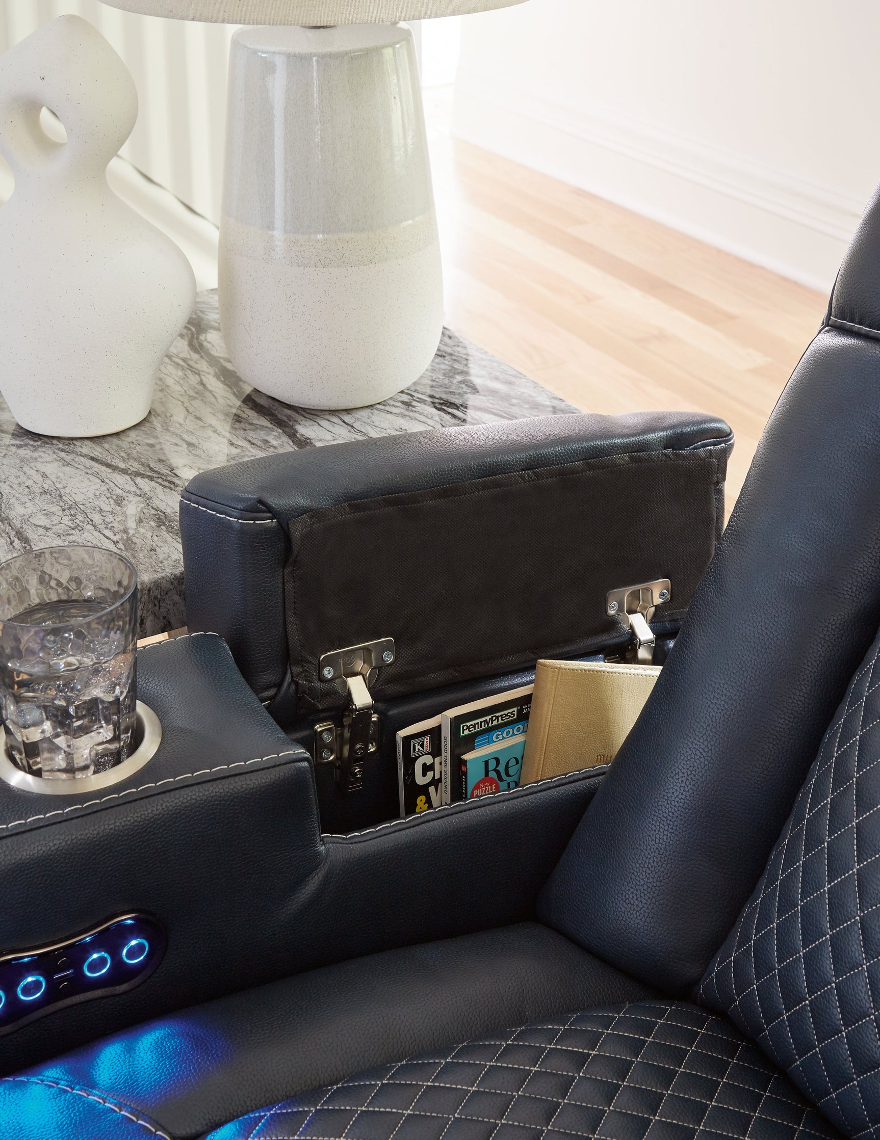 Fyne-Dyme Sapphire Power Recliner - Ornate Home