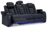 Fyne-Dyme Sapphire Power Reclining Sofa, Loveseat and Recliner (Online Special Price) - Ornate Home