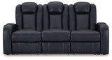Fyne-Dyme Sapphire Power Reclining Sofa, Loveseat and Recliner (Online Special Price) - Ornate Home