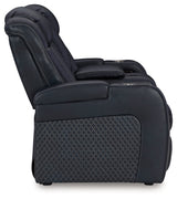 Fyne-Dyme Sapphire Power Reclining Sofa, Loveseat and Recliner (Online Special Price) - Ornate Home