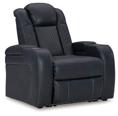 Fyne-Dyme Sapphire Power Reclining Sofa, Loveseat and Recliner - Ornate Home