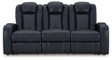 Fyne-Dyme Sapphire Power Reclining Sofa and Power Recliner - Ornate Home